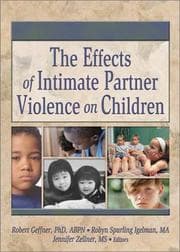 Tapa de Effects of Intimate Partner Violence on Children