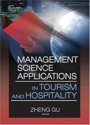 Tapa de Management Science Application In Tourism And Hospitality (Journal of Travel & Tourism Marketing Monographic "Separates") (Journal of Travel & Tourism Marketing Monographic "Separates")