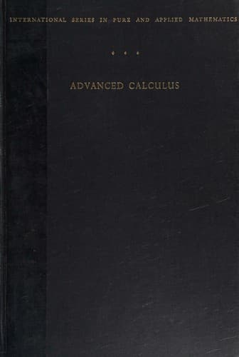 Tapa de Advanced Calculus