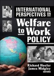 Tapa de International Perspectives on Welfare to Work Policy