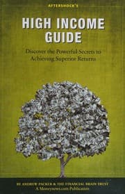 Tapa de Aftershock's HIGH INCOME GUIDE (Discover the powerful secrets to achieving superior returns)