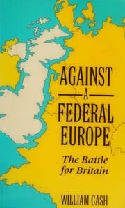 Tapa de Against a federal Europe