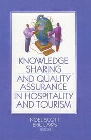 Tapa de Knowledge sharing and quality assurance in hospitality and tourism