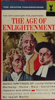 Tapa de THE AGE OF ENLIGHTENMENT The Eighteenth Century Philosophers