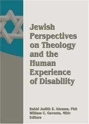 Tapa de Jewish perspectives on theology and the human experience of disability