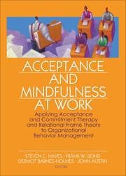 Tapa de Acceptance and mindfulness at work