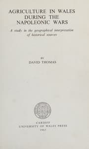 Tapa de AGRICULTURE IN WALES DURING THE NAPOLEONIC WARS