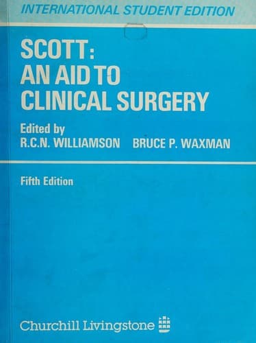 Tapa de Aid to clinical surgery