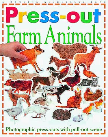 Tapa de Farm Animals Press-Out Book