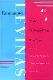 Tapa de Emmanuel Levinas
