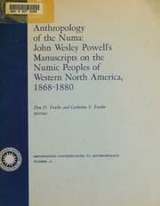 Tapa de Anthropology of the Numa
