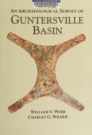 Tapa de An archaeological survey of Guntersville Basin on the Tennessee River in Northern Alabama