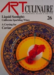 Tapa de Art Culinaire 26- the International Magazine in Good Taste - Spring 1991; Squid Sunlight