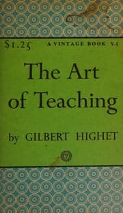 Tapa de The art of teaching