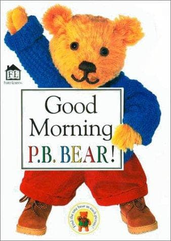 Tapa de P.B. Bear Shaped Board Book