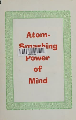 Tapa de Atom-Smashing Power of Mind