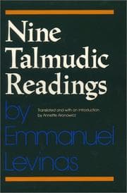 Tapa de Nine Talmudic readings