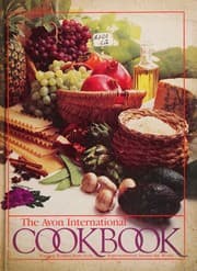 Tapa de The avon international cookbook