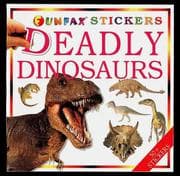 Tapa de Deadly Dinosaurs Sticker Book