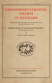 Tapa de Chondrodystrophic dwarfs in Denmark