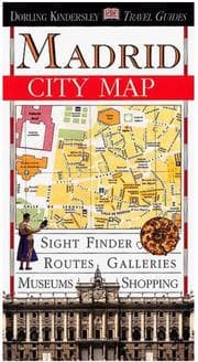Tapa de Eyewitness Travel City Map to Madrid