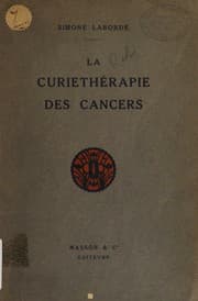 Tapa de La curiethérapie des cancers