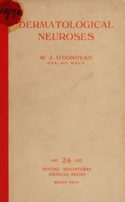 Tapa de Dermatological neuroses