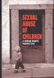 Tapa de Sexual abuse of children