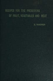 Tapa de Recipes for the preserving of fruit, vegetables, and meat