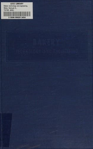 Tapa de Bakery Technology And Engineering