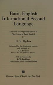 Tapa de Basic English