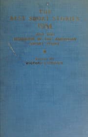 Tapa de The Best Short Stories 1934 And The Yearbook Of The American Short Story