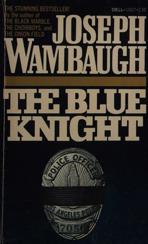 Tapa de The blue knight