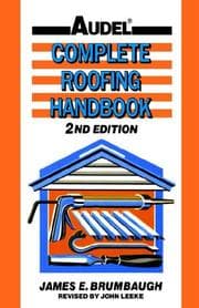 Tapa de Complete roofing handbook