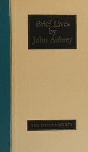 Tapa de Brief Lives. A Selection. 1975
