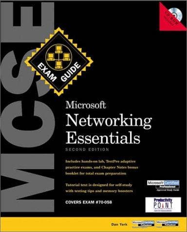 Tapa de MCSE Networking Essentials Exam Guide