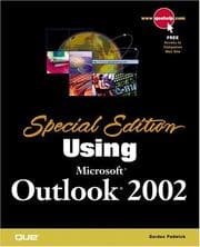 Tapa de Special Edition Using Microsoft Outlook 2002