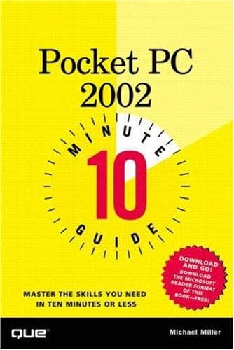 Tapa de 10 Minute Guide to Pocket PCs 2002