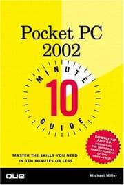 Tapa de 10 Minute Guide to Pocket PCs 2002