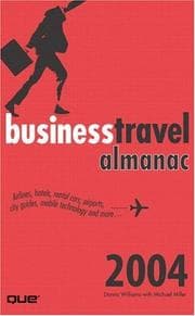 Tapa de Business Travel Almanac 2004