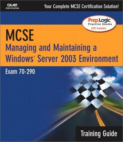 Tapa de MCSA/MCSE