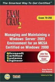 Tapa de Managing and Maintaining a Windows Server 2003 Environment