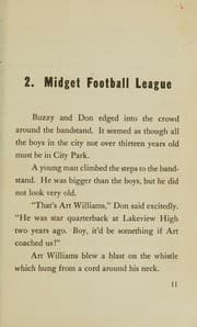 Tapa de Buzzy plays Midget League football;