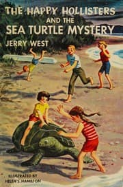 Tapa de The happy Hollisters and the sea turtle mystery