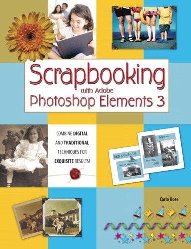 Tapa de Scrapbooking with Adobe Photoshop Elements 3
