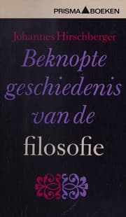 Tapa de Beknopte Geschiedenis Van De Filosofie