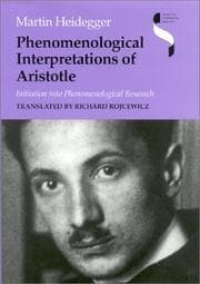 Tapa de Phenomenological Interpretations of Aristotle