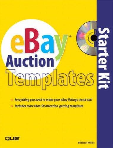 Tapa de eBay Auction Templates Starter Kit