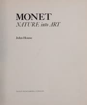 Tapa de Monet Nature Into Art by John House