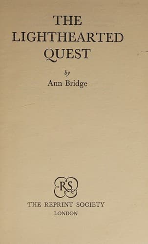 Tapa de The lighthearted quest